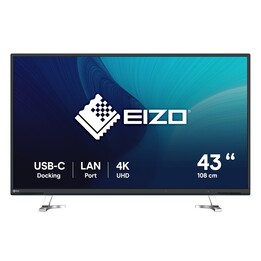 EIZO 108 cm (42,5") EV4340X-BK 16:09 4K 2xHDMI+DP+USB-C IPS