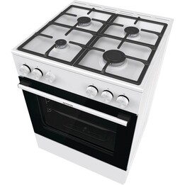 Gorenje GG6A10WFFM Freestanding Gas Cooker, White