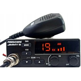 President Jimmy III AM/FM CB radio Negro