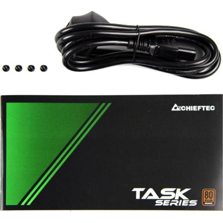 Fonte de alimentação Chieftec Task TPS-700S 700 W 20+4 pinos ATX ATX Preto