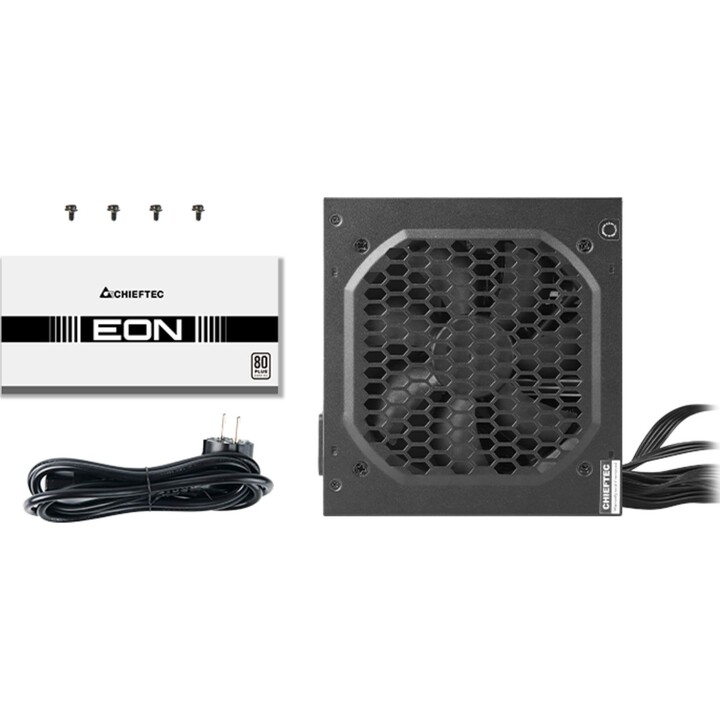 Fuente de alimentación Chieftec Eon Zpu-400s, 400 W 20+4 Pin Atx Atx Negro