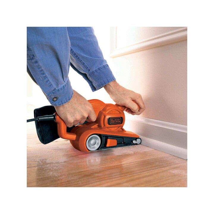 Black & Decker KA86-QS lijadora portátil Lijadora de banda Naranja
