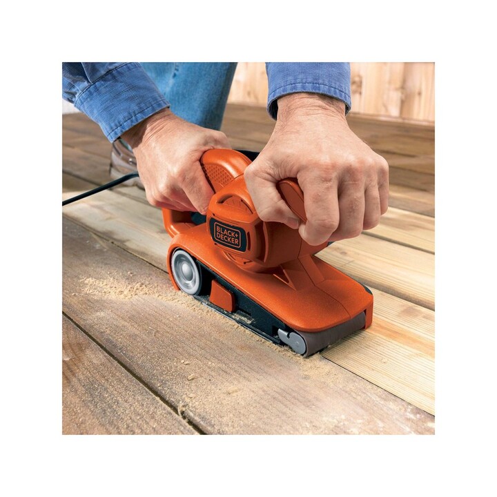 Black & Decker KA86-QS lijadora portátil Lijadora de banda Naranja