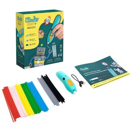 Penna 3D 3Doodler Start Plus 0,77 mm Turchese, Giallo
