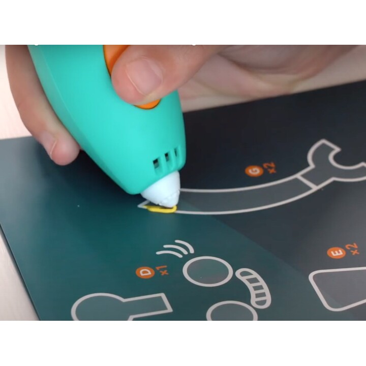 3Doodler Start Plus 3D-Stift 0,77 mm Türkis, Gelb
