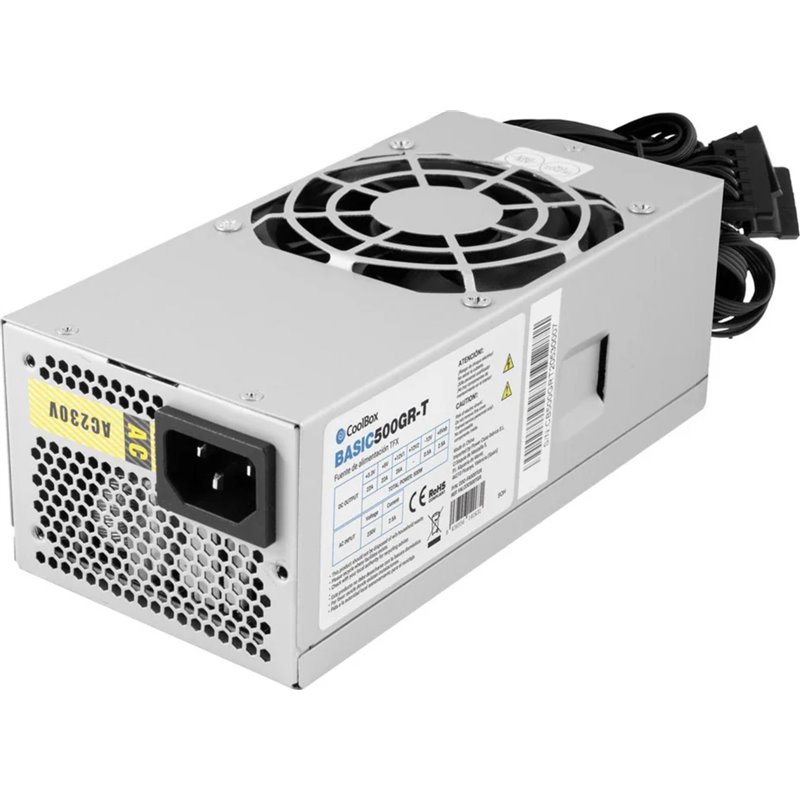 Power Supply 500W Coolbox 3Sata 8Cm Tfx