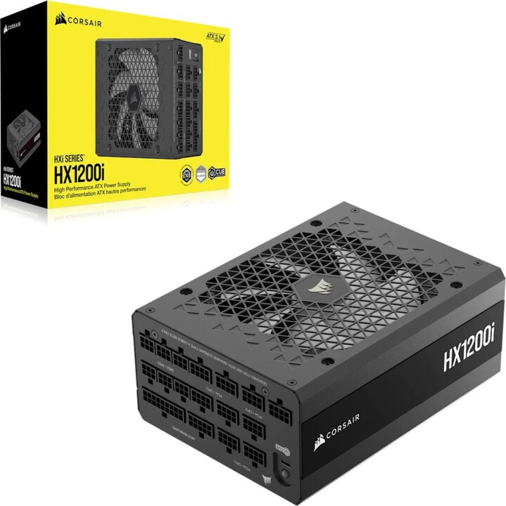 Food Source Corsair Hx1200i 1200 Watt 80+ Platinum C14 Version Cp-9020307-eu