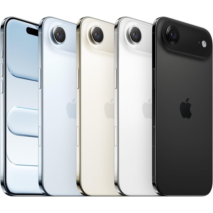 Apple iPhone Air 256GB, 5G mobile phone with Apple Intelligence, camera control, A19 Pro chip, Space Black