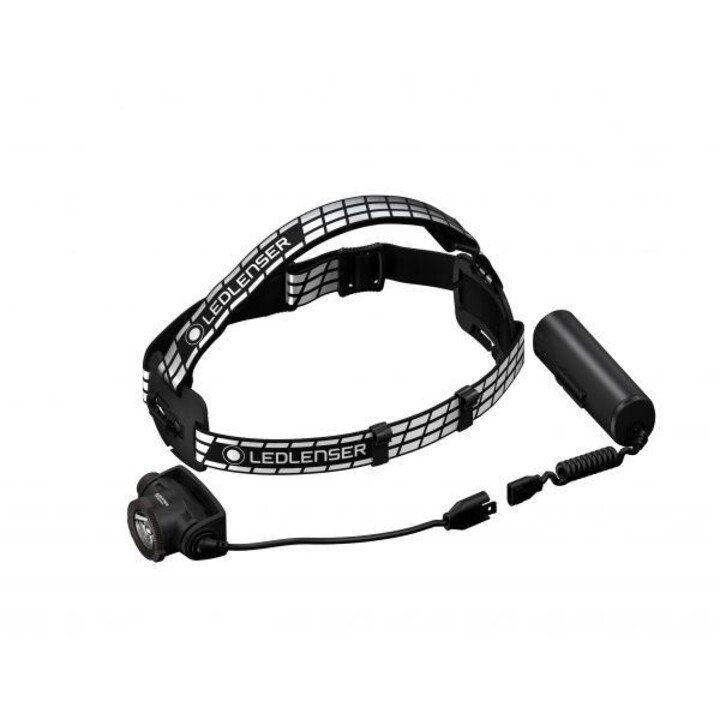Torcia elettrica Ledlenser H7R Signature con fascia nera