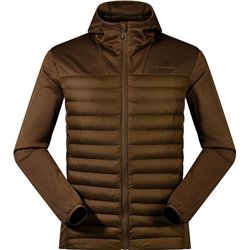 Berghaus Vaskye Hooded Hybrid Jacket, Größe L, braun, Deuter Pulse Pro 5 graphite Hüfttasche
