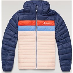 Cotopaxi Fuego Down Hooded Jacket - Ink/Rosewood Size: XS