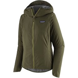 Chaqueta de ciclismo para mujer Patagonia Dirt Roamer - verde