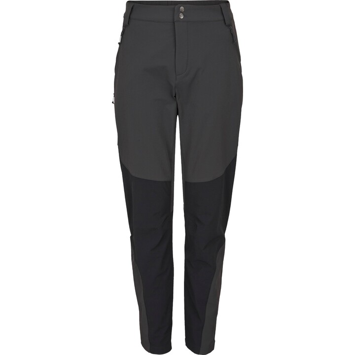 Pantalón de montaña Torque para mujer, antracita y negro, talla 12 (m) RAB