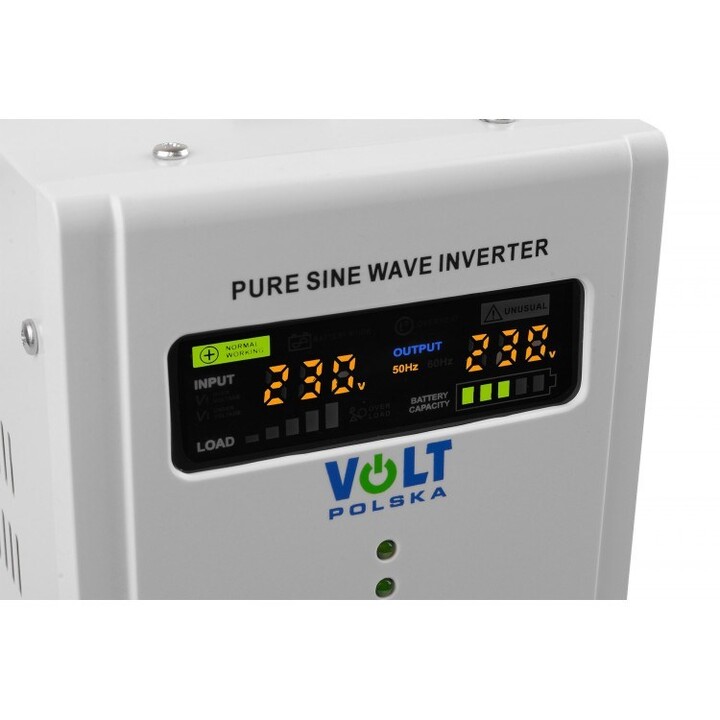 VOLT POLSKA SINUS PRO 1500 E pure sine wave UPS 12/230V black