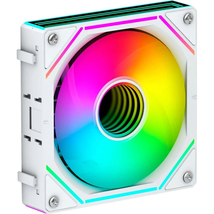 abysm liquid cooling system ab336012 oceanic lcd 360 white argb