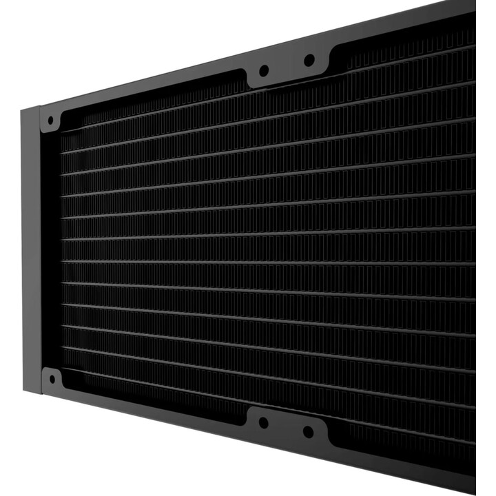 ABYSM Oceanic LCD 240 ARGB Procesador Sistema de refrigeración líquida todo en uno 12 cm Negro