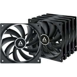 ARCTIC F12 Computer Case Fan 12 cm Black 5 pcs