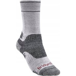 Chaussettes de randonnée Bridgedale Hike Mid Merino P Boot - Gris argenté
