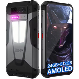 Unihertz 8849 Tank 4 5G, 24 GB 512 GB, Projektor 720p, 100 Lumen, 6,78 Amoled, Android14, 11600mAh Dimensity 7300