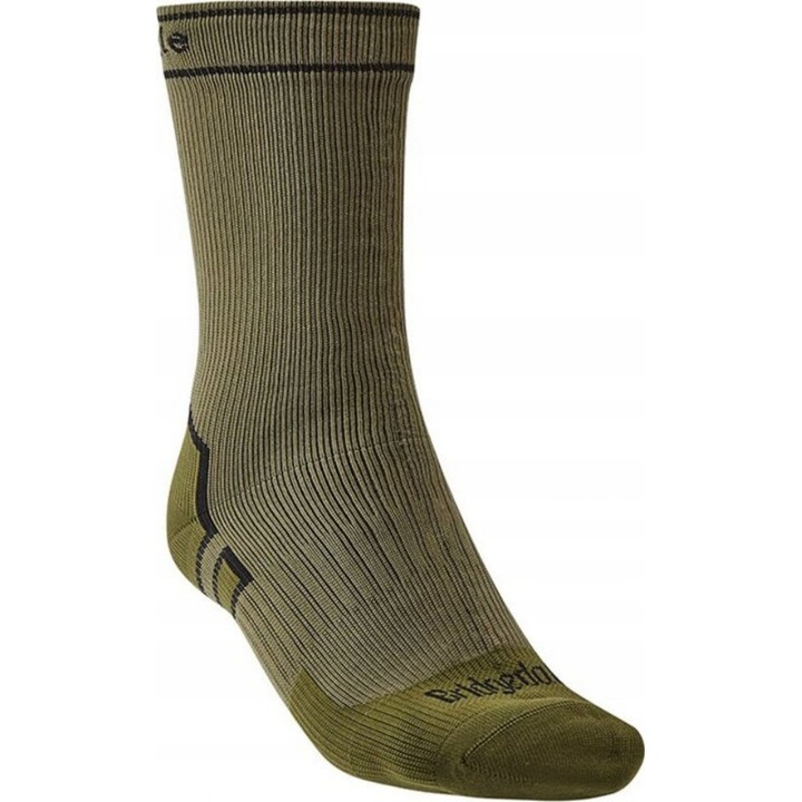 Chaussettes imperméables Bridgedale Stormsock Mid Boot - Kaki/Olive