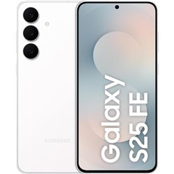 Samsung Galaxy S25 FE, 8GB RAM 128GB, with Galaxy AI, 6.7 Inch FHD Display, 50MP, 4900mAh, White