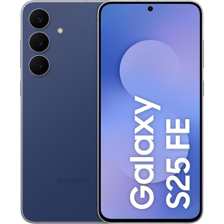 Samsung Galaxy S25 FE, 8GB RAM 128GB, with Galaxy AI, 6.7 Inch FHD Display, 50MP, 4900mAh, dark blue