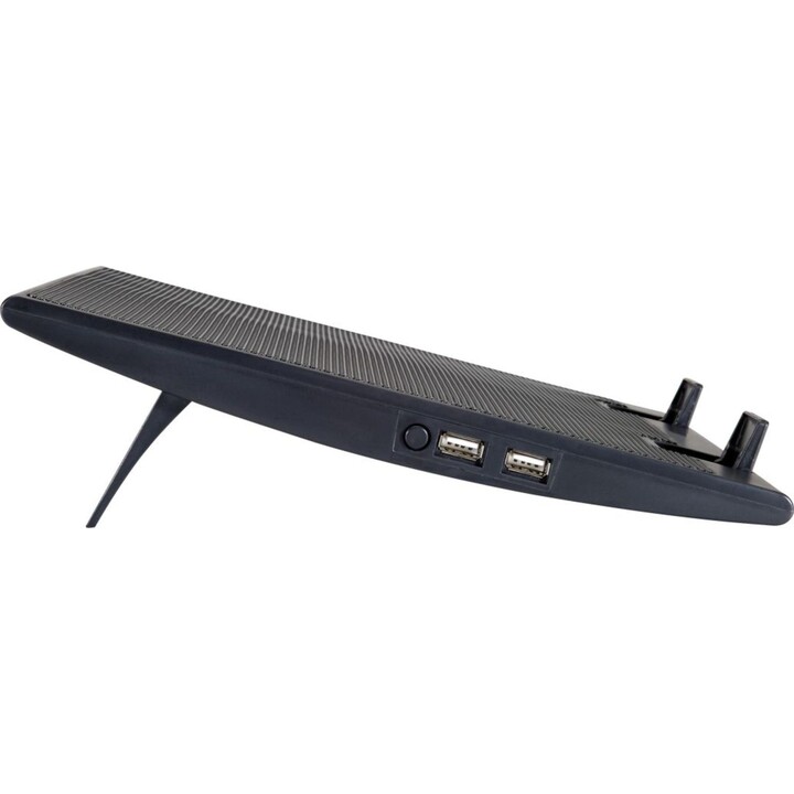 Base de resfriamento Conceptronic Thana M2 / até 17 polegadas / 2 aberturas 125mm / 2 USB / THANA02B