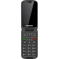 Téléphone portable senior Daewoo DW8005 / 4G / Noir