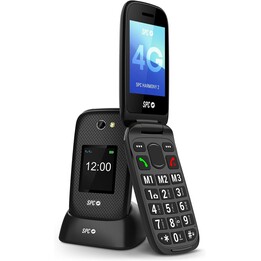 Celular SPC Harmony 2 4G para idosos/Preto