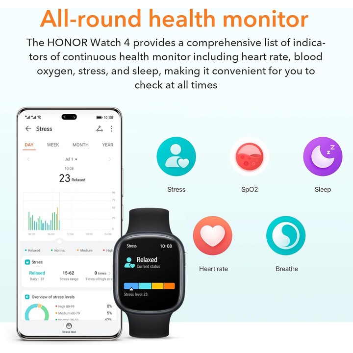 Honor Watch 4 Oro