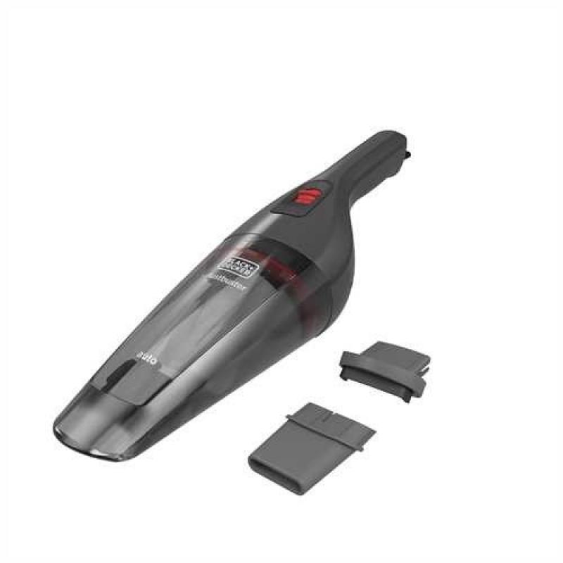 Black & Decker NVB12AVA-XJ aspiradora de mano Gris, Rojo Sin bolsa