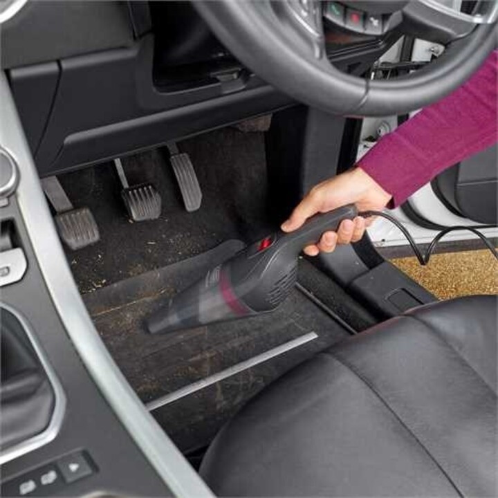 Black & Decker NVB12AVA-XJ aspiradora de mano Gris, Rojo Sin bolsa
