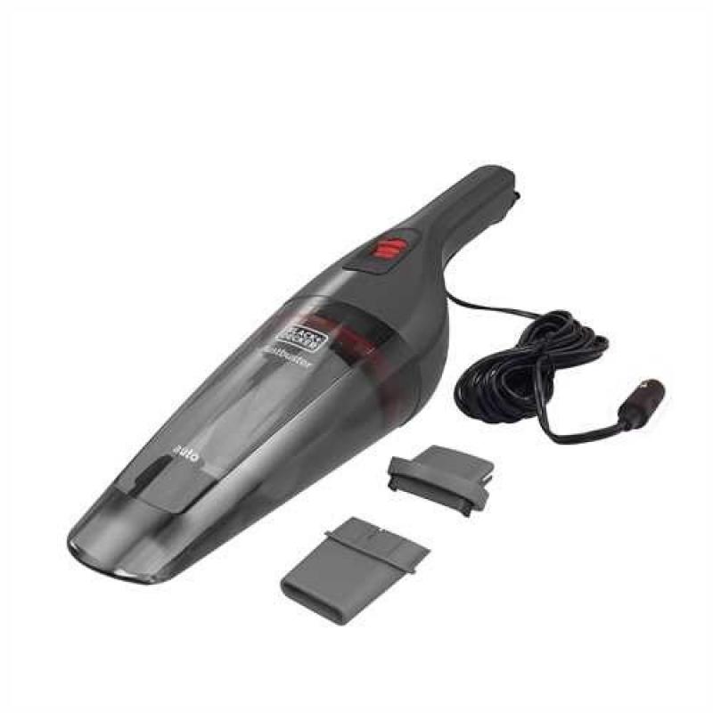 Black & Decker NVB12AVA-XJ aspiradora de mano Gris, Rojo Sin bolsa