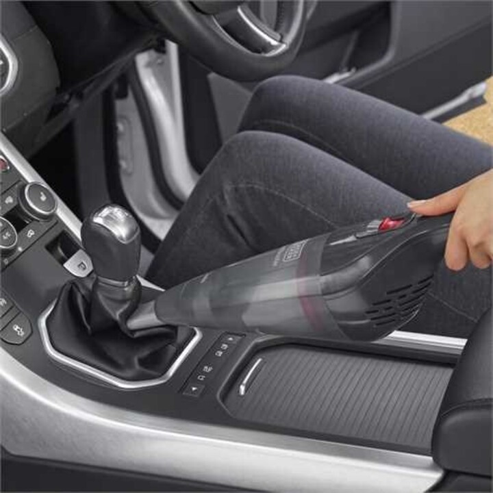 Black & Decker NVB12AVA-XJ aspiradora de mano Gris, Rojo Sin bolsa