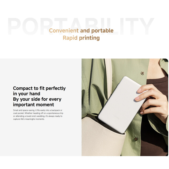 Impresora fotográfica portátil Xiaomi Pro BHR082QGL