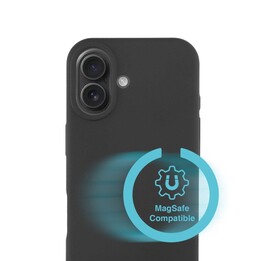 Funda de silicona 4smarts Cupertino para Apple iPhone 17 compatible con MagSafe