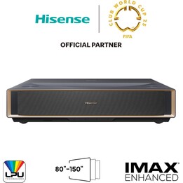 Proiettore Hisense PT1 4K Smart Trichroma Laser Cinema a distanza ultra breve 2.500 lumen ANSI