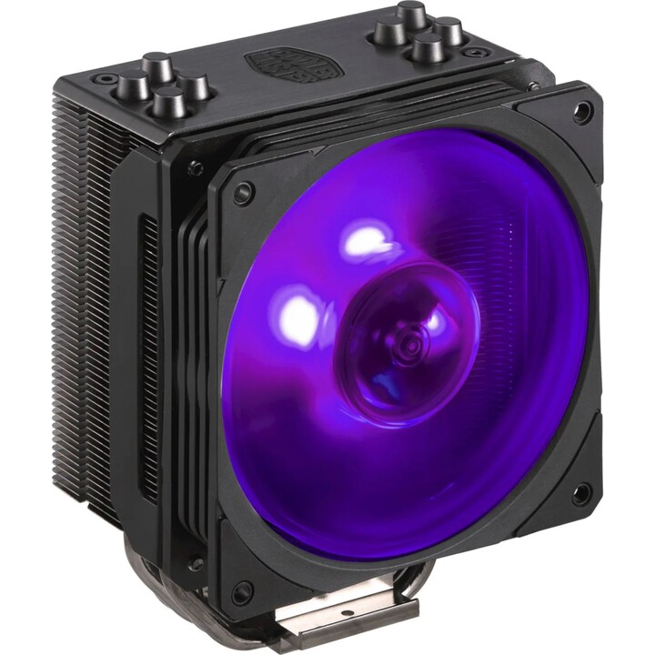 Cooler Master Hyper 212 RGB Black Edition w/LGA1700 Procesador Enfriador 12 cm Negro