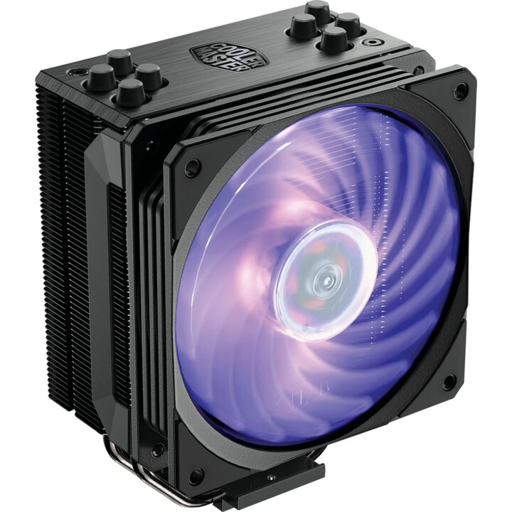 Cooler Master Hyper 212 RGB Black Edition w/LGA1700 Procesador Enfriador 12 cm Negro