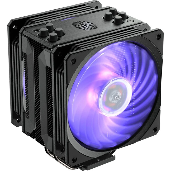 Cooler Master Hyper 212 RGB Black Edition w/LGA1700 Procesador Enfriador 12 cm Negro