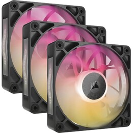 Corsair Rx Rgb Max Series Case Fan, Icue Link Rx120 Rgb Max, 120mm Rgb Fan, Triple Fan Kit Co-9051034-ww