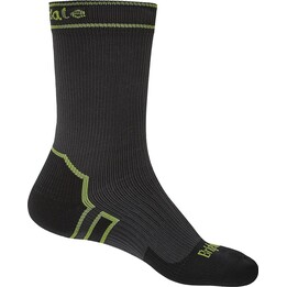 Bridgedale Stormsock Lt Boot Waterproof Socks - Grey/Lime