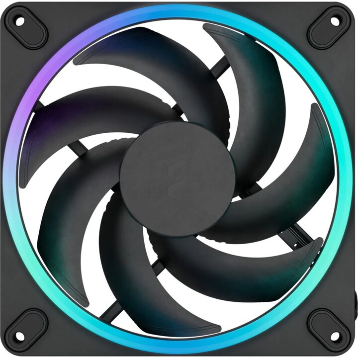 Ventilador Fractal Design Momentum 14 RGB de 140 mm (negro)