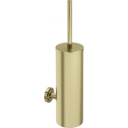 Deante Temisto wall-mounted toilet brush brass