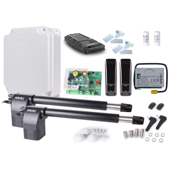 Set Alfa FDS - FAAC 414 for dual gates up to 8m
