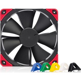 Noctua NF-F12 PWM chromax.black.swap Computergehäuse Ventilator 12 cm Schwarz