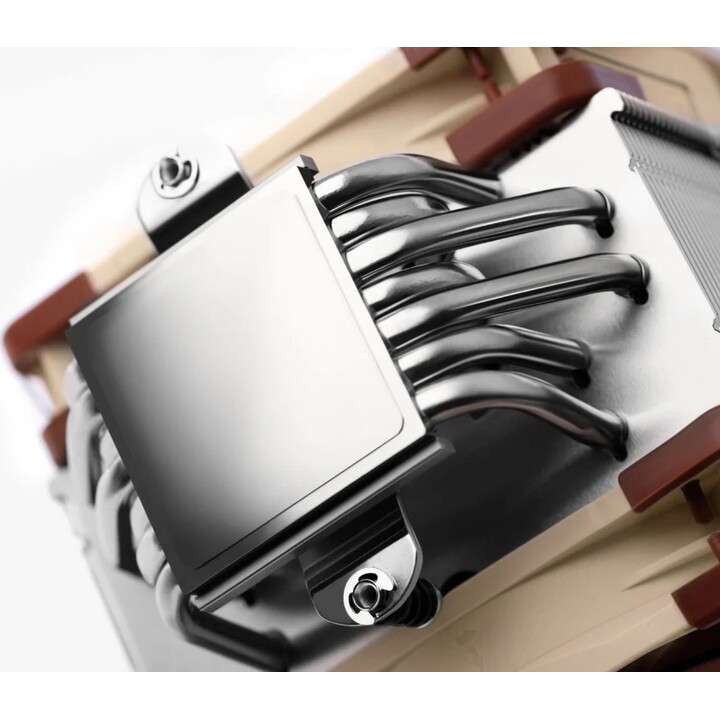 Noctua NH-U12A Ventola PC Raffreddamento processore 12 cm Beige, Marrone, Argento 1 pz.