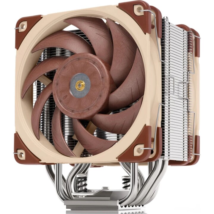 Noctua NH-U12A Ventola PC Raffreddamento processore 12 cm Beige, Marrone, Argento 1 pz.