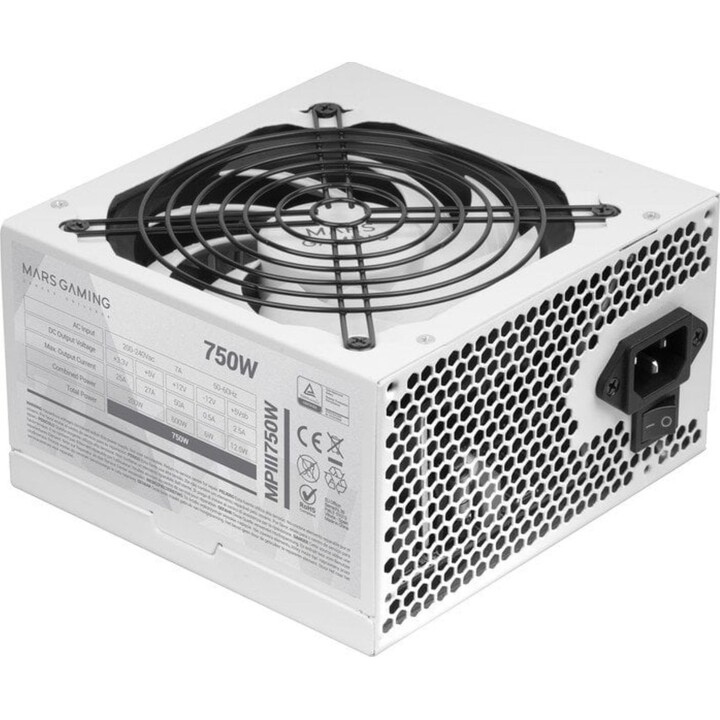 Mars Gaming MPIII750W/ 750W Power Supply/ 12cm Fan