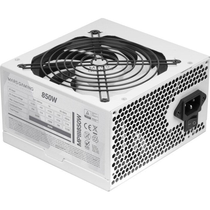 Mars Gaming MPIII850W/ Alimentatore da 850 W/ Ventola da 12 cm